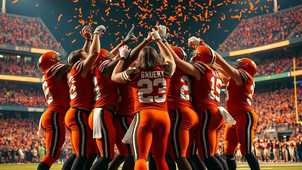 Cleveland Browns climb the mountain to lead the competitive AFC North division