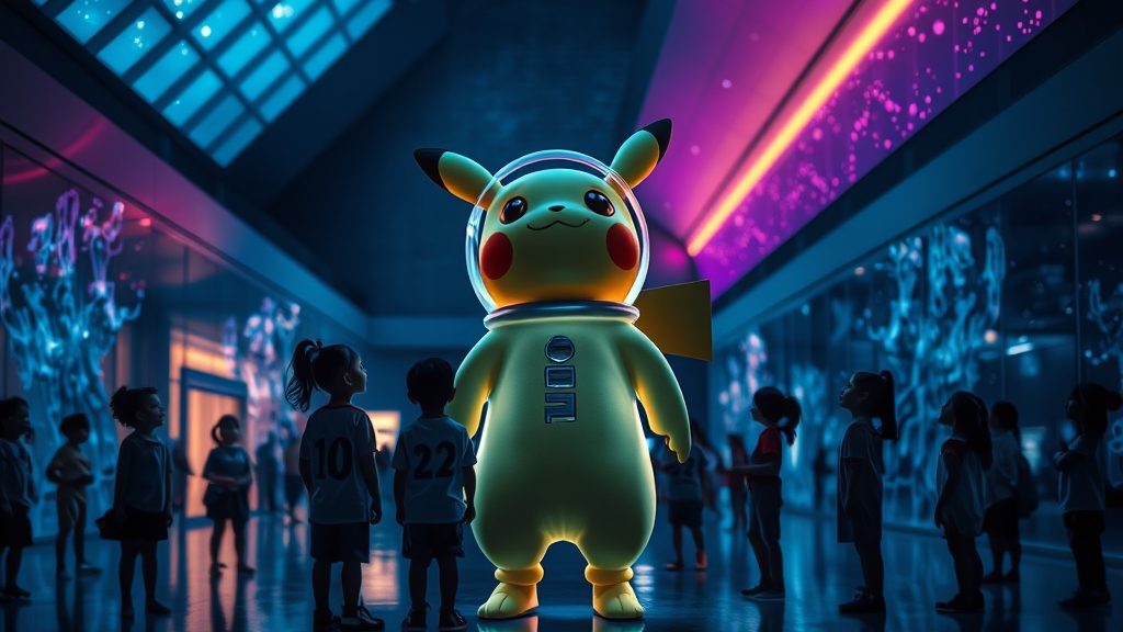 Astronaut Pikachu Lands in European Museums for Limited World Space Week Event