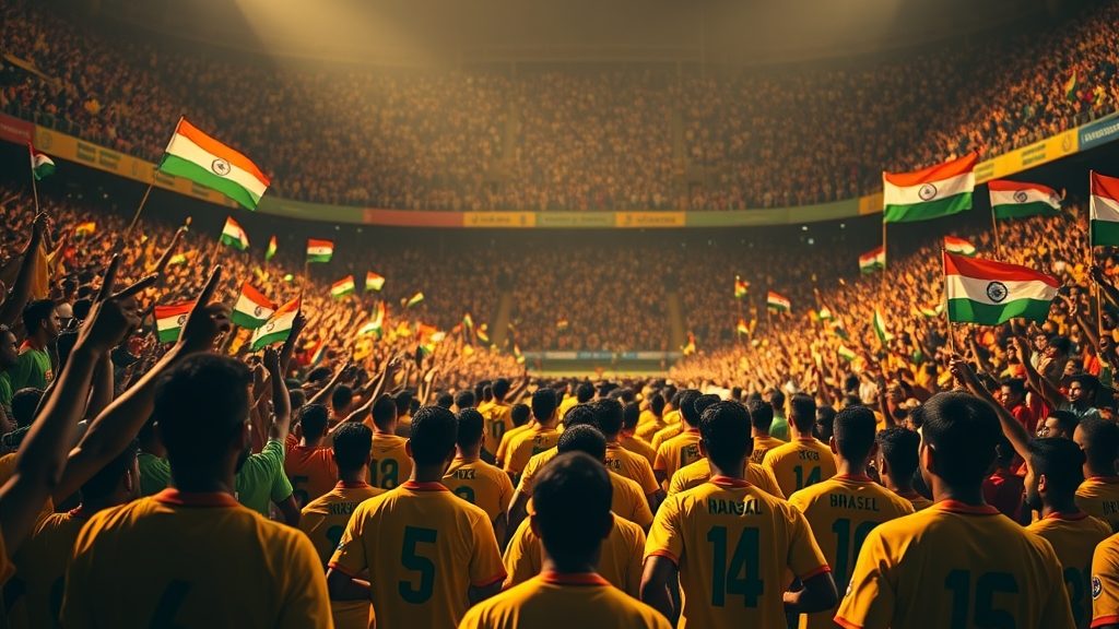 البرازيل تواجه الهند لأول مرة في ودية دولية بكولكاتا السبت