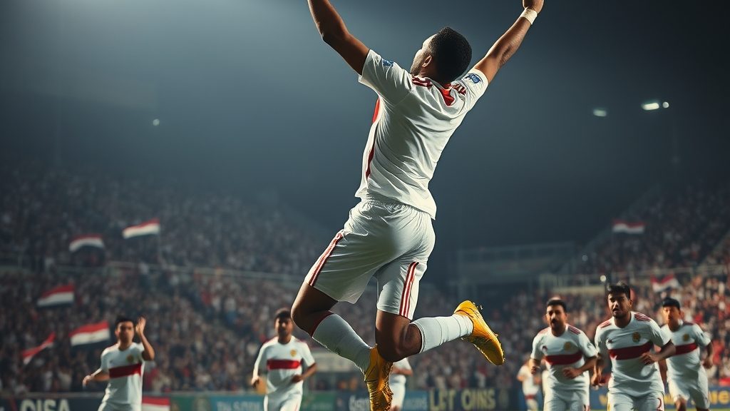 ناصر منسي يخطف فوزًا قاتلاً للزمالك أمام الجيش الرواندي في أفريقيا
