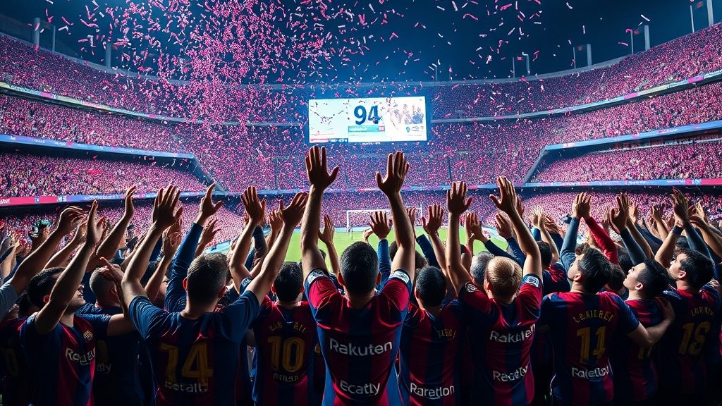 Barcelona routs Getafe 3-0 to surge five points clear in La Liga