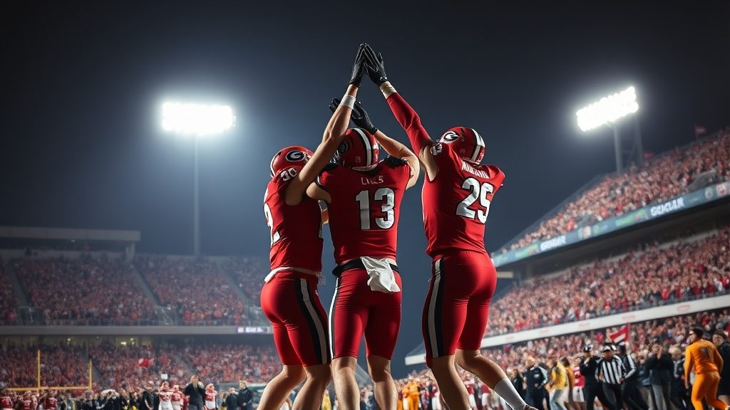 Georgia Holds Top Spot While Texas Plummets After Ugly Rivalry Defeat