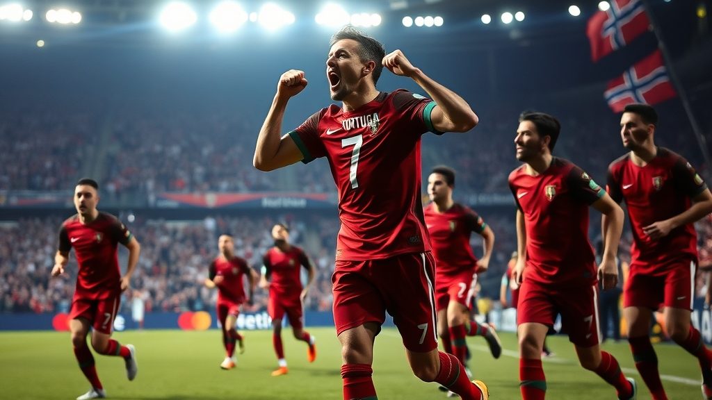 راموس يخطف فوزًا قاتلًا للبرتغال ويؤمن التأهل لربع نهائي دوري الأمم