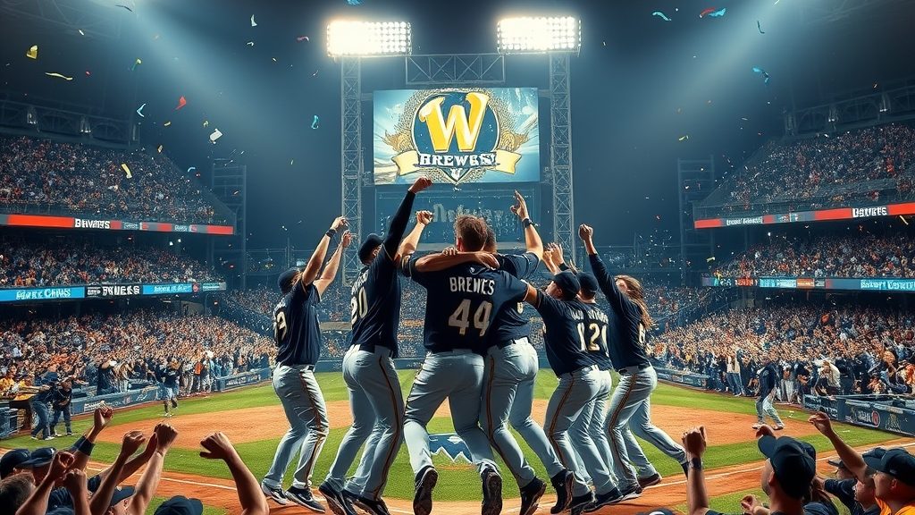 Milwaukee Brewers Sweep Dodgers In Four Games To Clinch National League Pennant