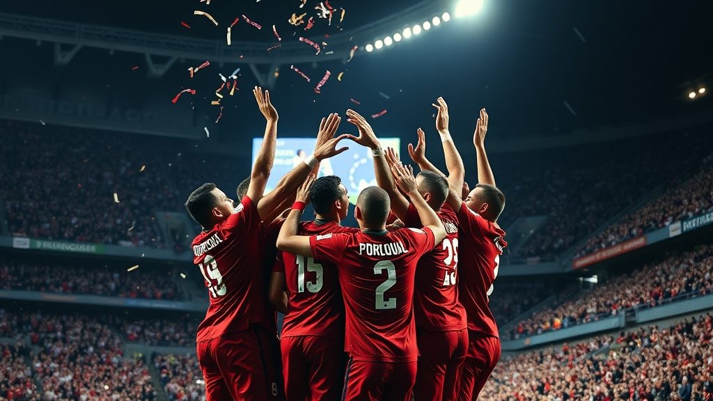 Portugal silences Denmark 4-2 in Copenhagen to maintain perfect group record