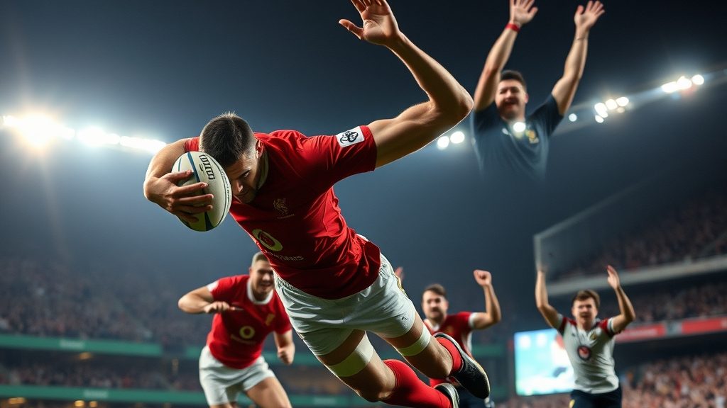 Boeta Chamberlain try secures bonus point as Lions surge past Ospreys