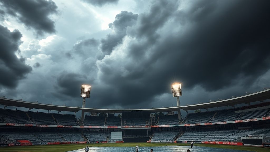 90% Rain Chance Threatens India and West Indies Series Deciding Fifth T20I