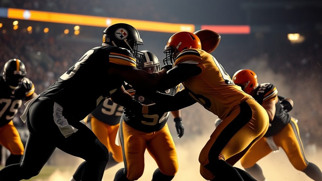 Steelers and Browns Collide Thursday With AFC North Lead on the Line