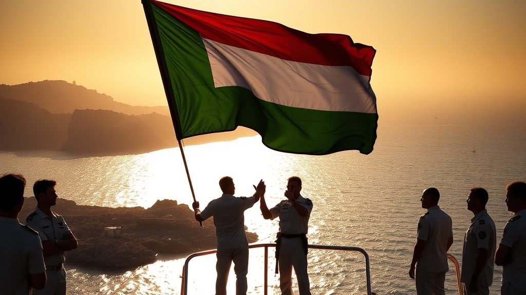 القوات الحكومية تحسم معركة مضيق باب المندب وتسيطر على جزيرة ميون
